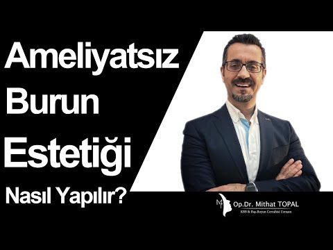 Ameliyatsız Burun Estetiği
