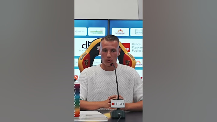 🎙️Camarda nella conferenza stampa di presentazione del 15 Luglio 2025 Pt.2