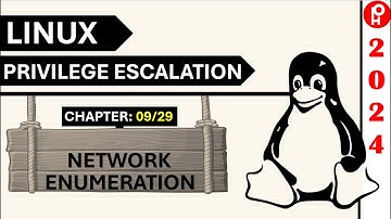 Linux Privilege Escalation 2024 | C 9/29 | Network Enumeration Commands | PentestHint