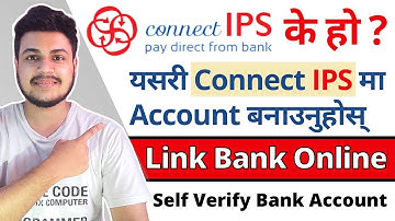How To Create Connect IPS Account | Connect IPS Self Verify Bank Account | Link Bank Account Online