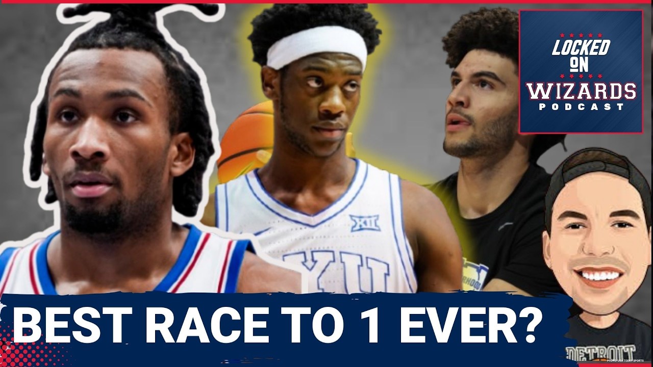 INSIDER: Detailing the WILD Race for the Top Pick— Who is RISING? | Washington Wizards Podcast