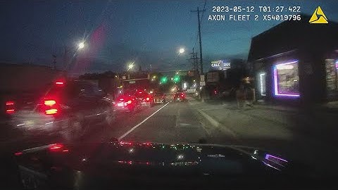 Dashcam footage shows wrong-way driver hitting GR police cruiser head-on