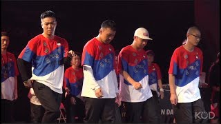 KOD World Cup 2018  Korea vs UK || Top 8 Popping team battle