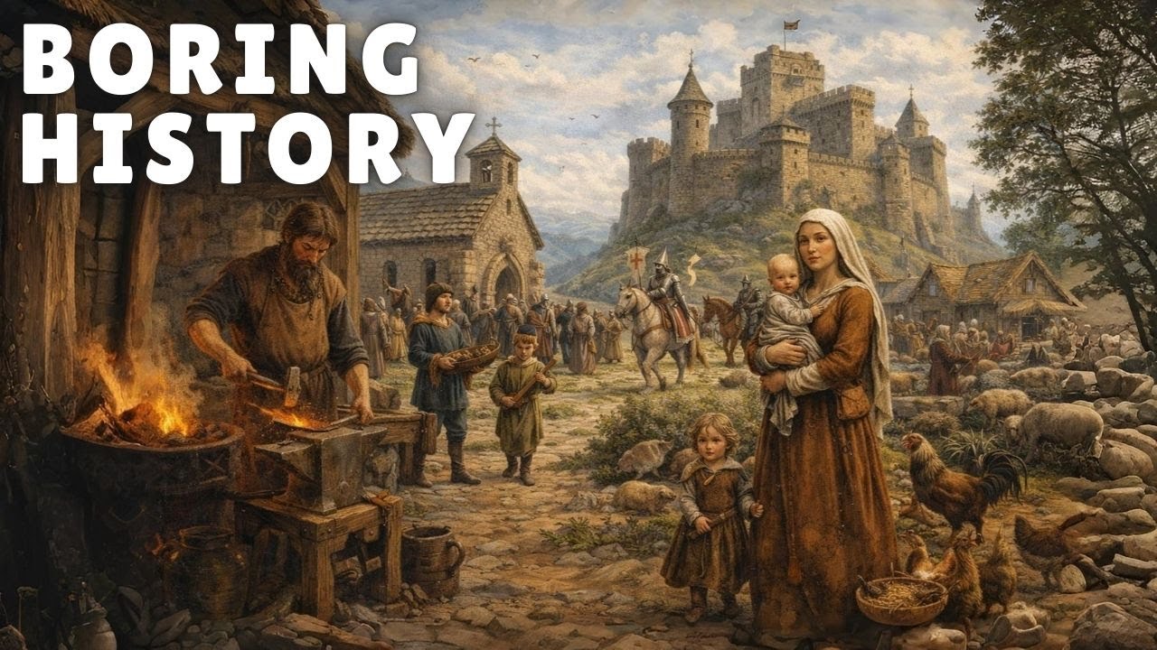Medieval Europe 1000 Years in 2 Hours | Boring History For Sleep | Calm History For Sleep