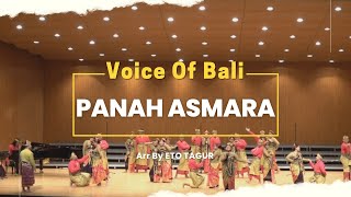 Voice Of Bali - PANAH ASMARA Arr by Eto Tagur. Friendly Concert in Anyang, South Korea