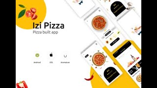 Flutter pizza order application