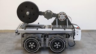 RoboCT Heavy Duty Mobile Platform Driven by Motorized Mecanum Wheel