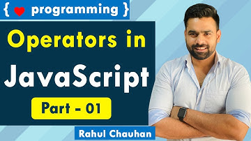 Part-01 Operators JavaScript  by Rahul Chauhan Sir | JavaScript | Incapp | JS