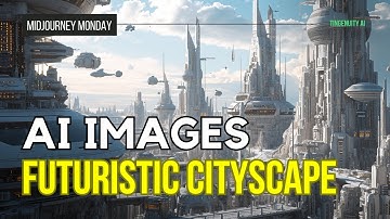 Midjourney AI Prompts for AMAZING Futuristic City Scapes
