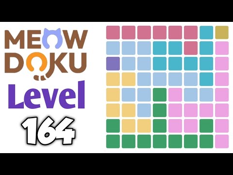 Meowdoku: Brain Puzzle Games Level 164 Walkthrough