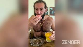 Testicle Eating Wolverine Tucks Into Raw Brain And Six Uncooked Eggs For Breakfast