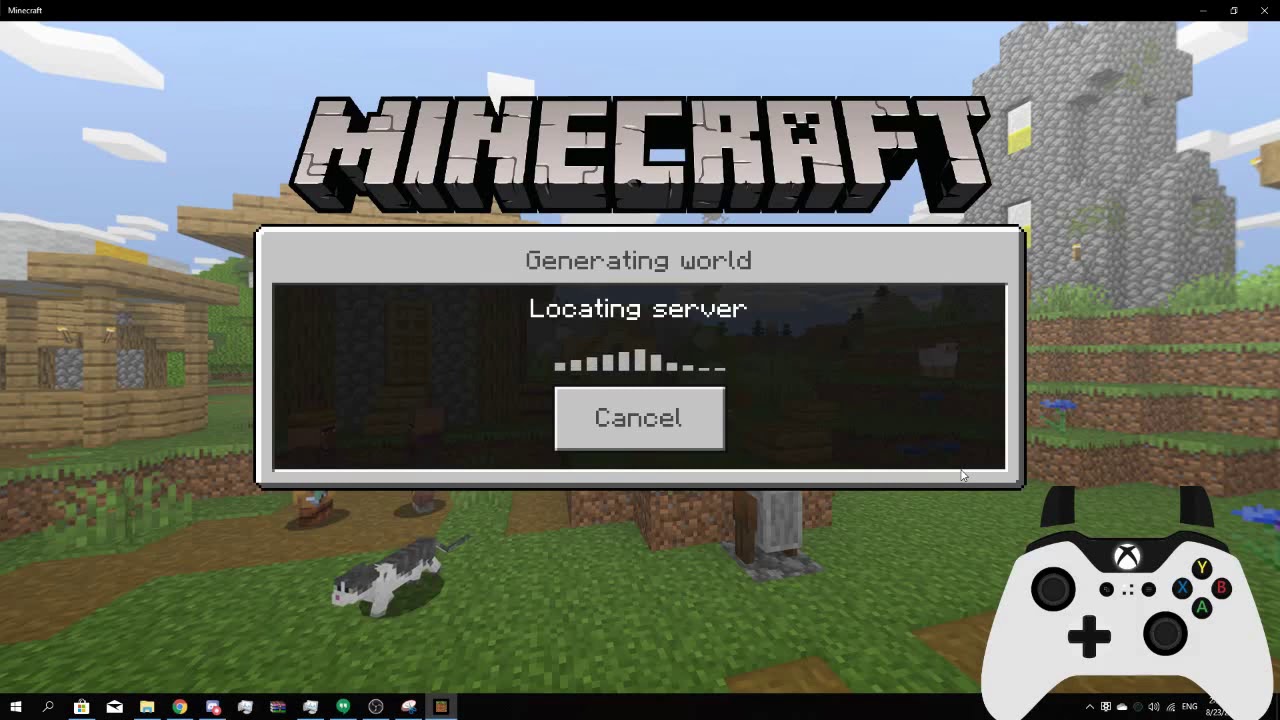 minecraft bedrock edition Episode 1 [with Birchcen Gaming]