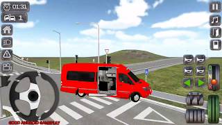 Sprinter Minibus Dolmuş Oyunu - PRO Sprinter Minibus Driver Android GamePlay FHD screenshot 1