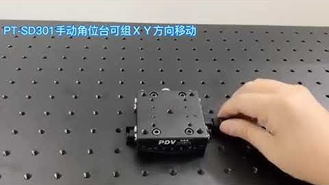 Dovetail Optical Manual Goniometer Stage Swinging Sliding Table