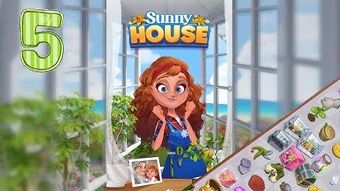 Merge Manor Sunny Home :  🔧part 5 🪓level 6