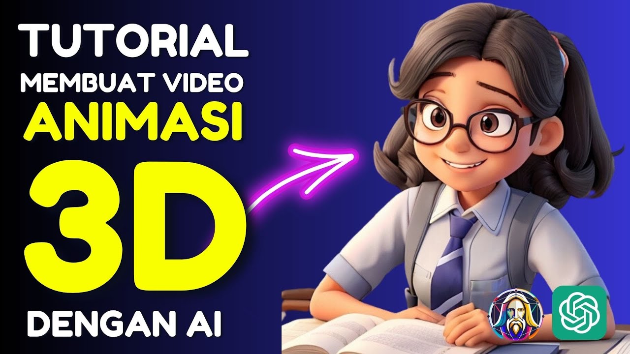 🔴 TUTORIAL MEMBUAT CERITA ANIMASI 3D DENGAN AI | Belajar AI untuk ...