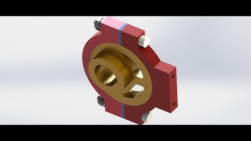 Eccentric | Solid Works | part Design And Assembl