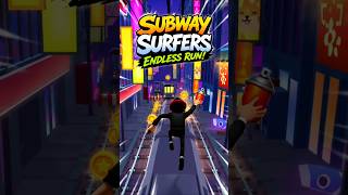 Subway Surfers Endless Run 🔥 Best Neon Gameplay Ever! #subwaysurfers #gaming #games #shorts