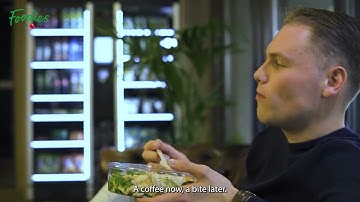 Foodies from Selecta: Grab & Go solution - Smart Fridge