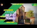 Comment raliser une cole de style provenale pour votre village de nol tuto