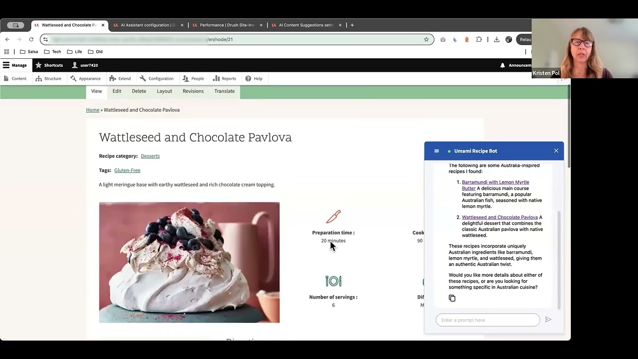 Drupal AI demo: search and suggestions (GovCMS Mega Meetup 2025)