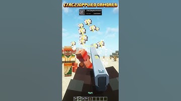 Minecraft Best Gun Mods ! #10 #shorts #minecraft