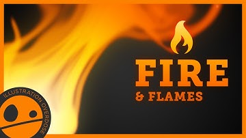 How to Draw Fire and Flames - Easy Step by Step Tutorial