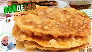 &quot;BUÑUELOS MEXICANOS: La Receta Secreta para un Postre Irresistible&quot; / &quot;MEXICAN BUÑUELOS RECIPE&quot;