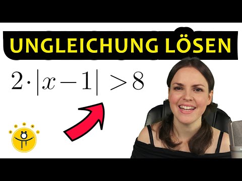 Video: Wie schreibt man eine Absolutwertungleichung?