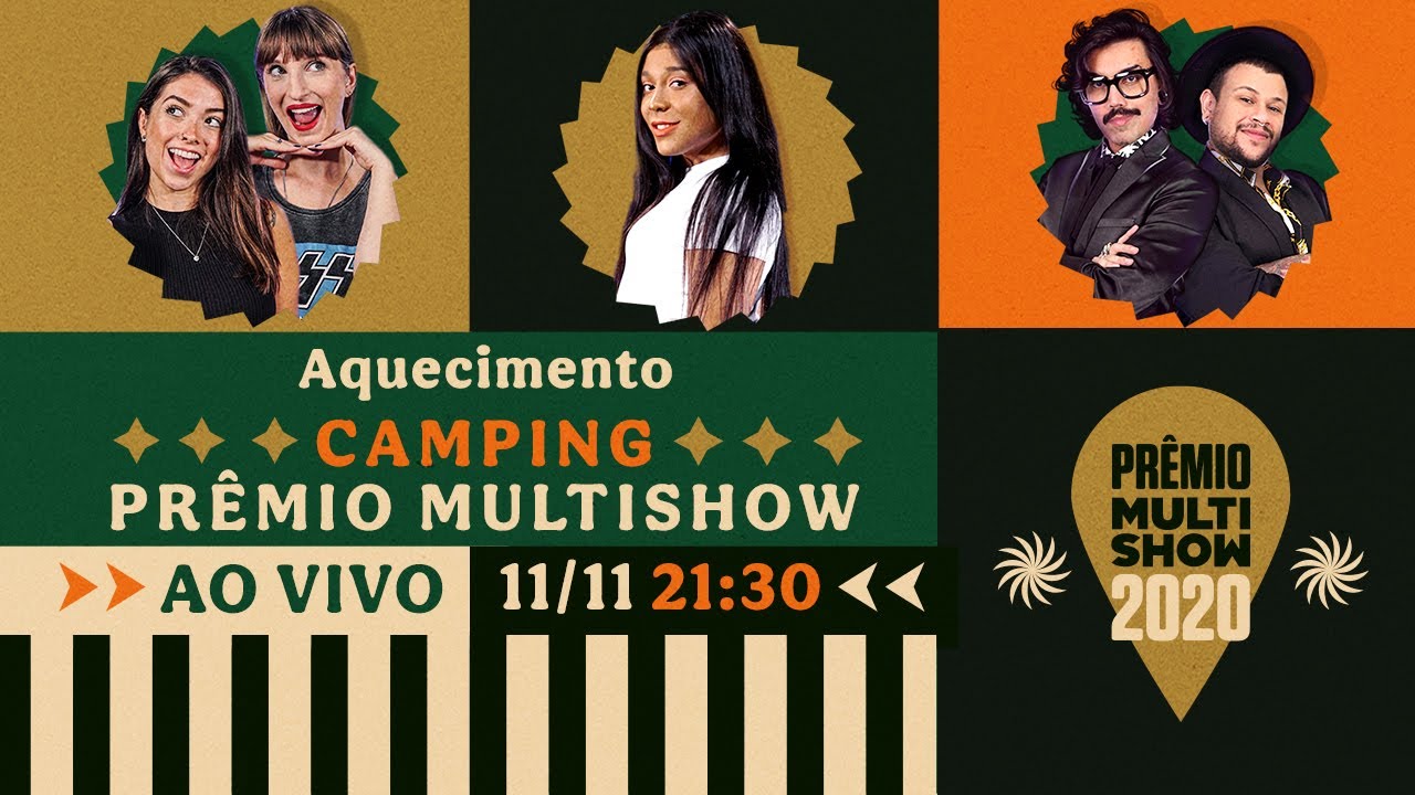AO VIVO: PRÊMIO MULTISHOW 2020 vira acampamento de Blogueirinha, Diva Depressão e DD11!