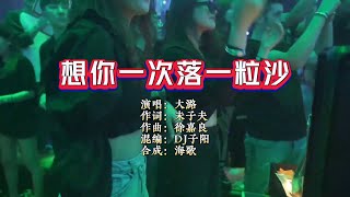 大潞《想你一次落一粒沙》DJ子阳 ProgHouse Rmx KTV 导唱字幕 （备有伴奏视频）