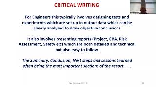 Essential Skills Insights Series Session 1: Critical Thinking For Engineers