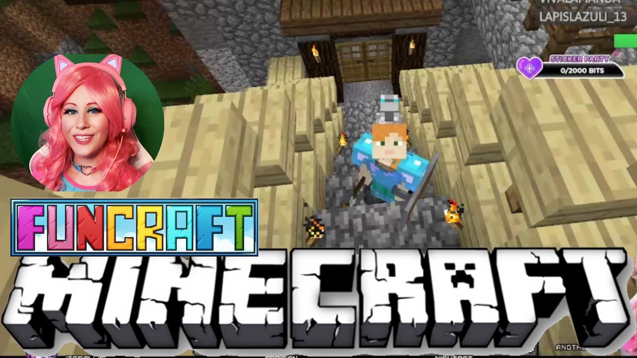 Dark Forest Mine - FunCraft Minecraft Survival Let's Play Episode 27