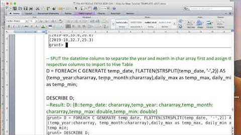 Big Data Platforms - CA1 - Apache Pig Exercise (Part 3)