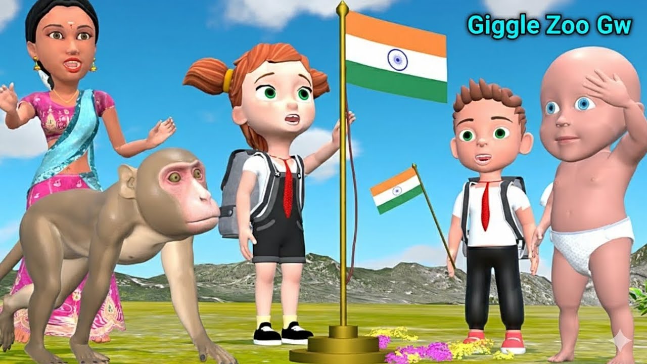 PAAGAL BABU - Republic Day Special 🇮🇳 | Chintu Ki 26 January | Desi Comedy Cartoon | Giggle Zoo Gw