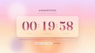 🌅 30 Minutes Timer · Cozy Sunset Aesthetic · Study / Focus / Sleep Countdown screenshot 5