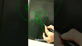 How to draw butterfly from number 9 and magical board drawing shorts