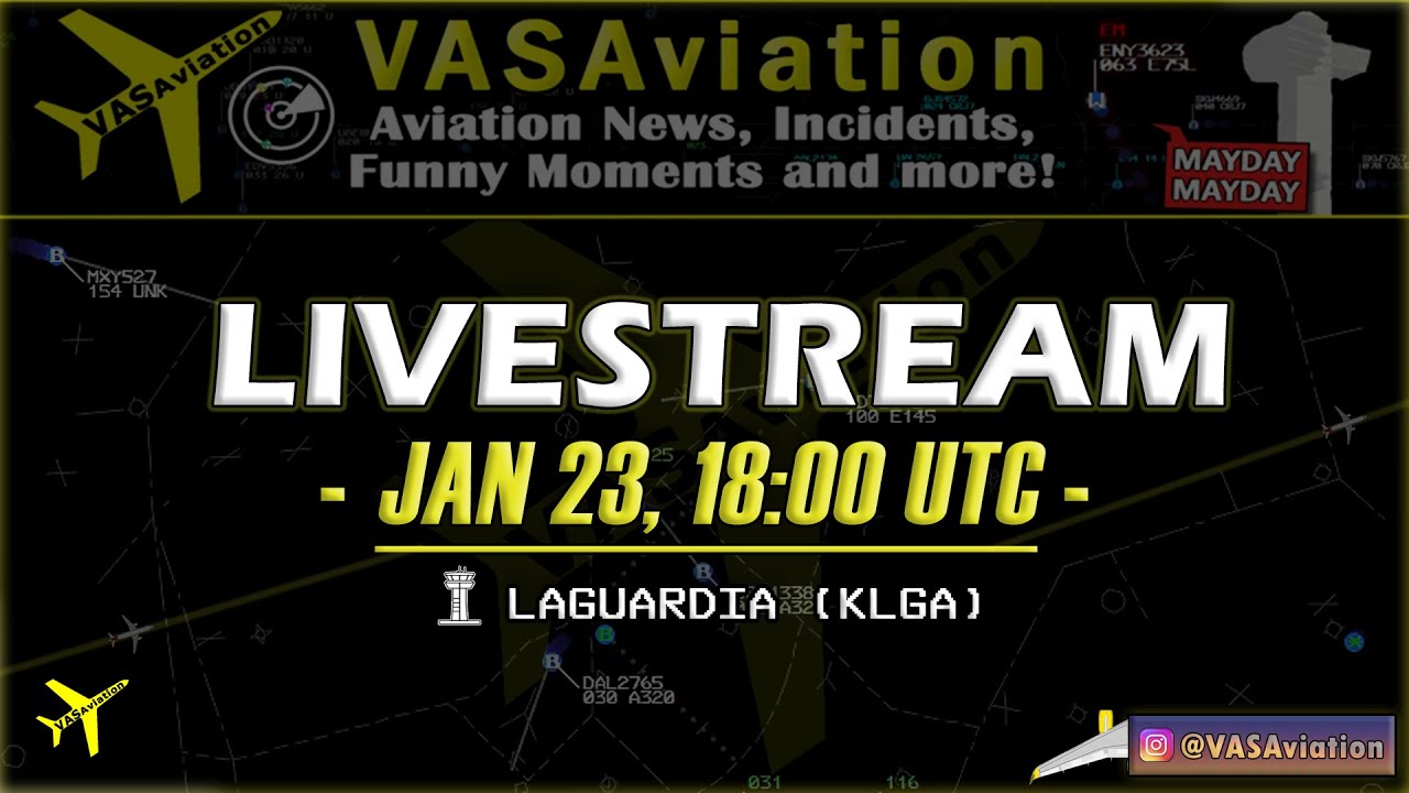 Live at [KLGA] LaGuardia Airport | Live RadarScope + ATC Audio
