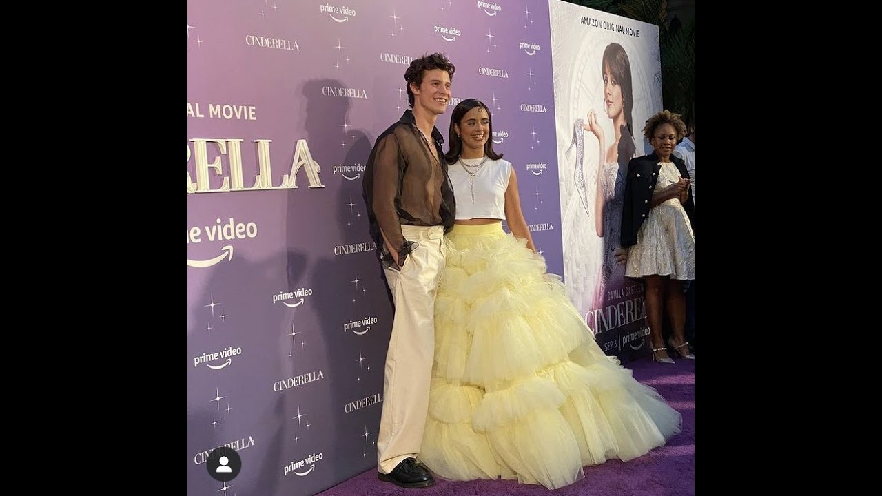 Shawn Mendes and Camila Cabello spotted in premier of Cinderella in Miami | Premier of Cinderella i