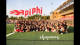 Chapman Pi Pi Phi Bid Day 2020