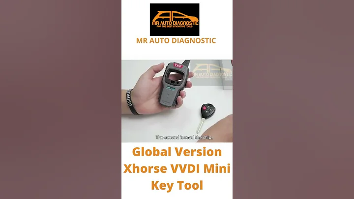 Vehicle Key Duplication & Cloning ,VVDI Xhorse  Mini key tool #Shorts
