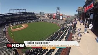 Rockies game watch party at The Rooftop at Coors Field