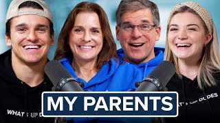 Birthing a 10lb baby, raising three boys & life as empty nesters with my parents | Ep. 46
