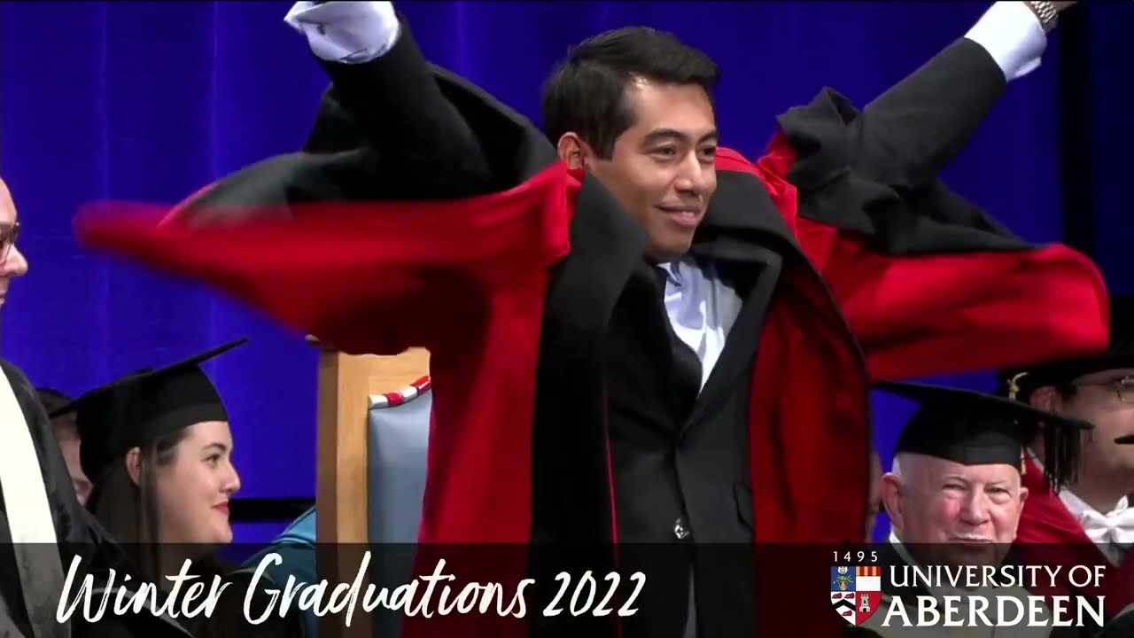University of Aberdeen Winter Graduations 2022, Wednesday 23rd November, 11am