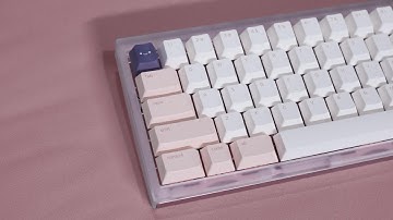 QK60 | Osume Sakura | Alu | KTT Rose (Fast Build+Sound Test)