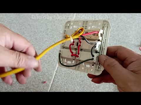 Video Cách đấu dây taplo điện chuyên nghiệp của thợ điện, có... - youtube