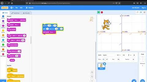 ArtsCore Video 3: Scratch Demo 1