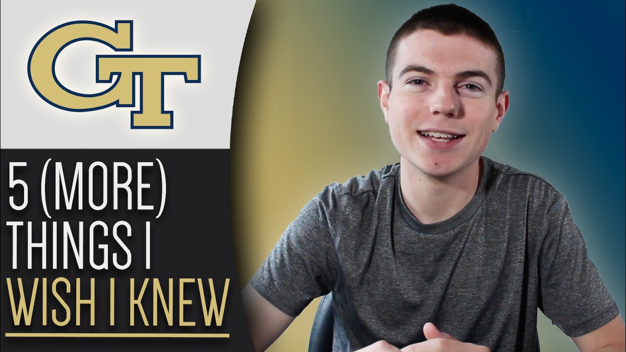 5 (ещё) вещей, которые я хотел бы знать до поступления в Технологический институт Джорджии