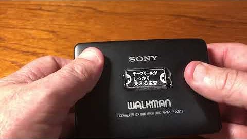 Sony WM EX511