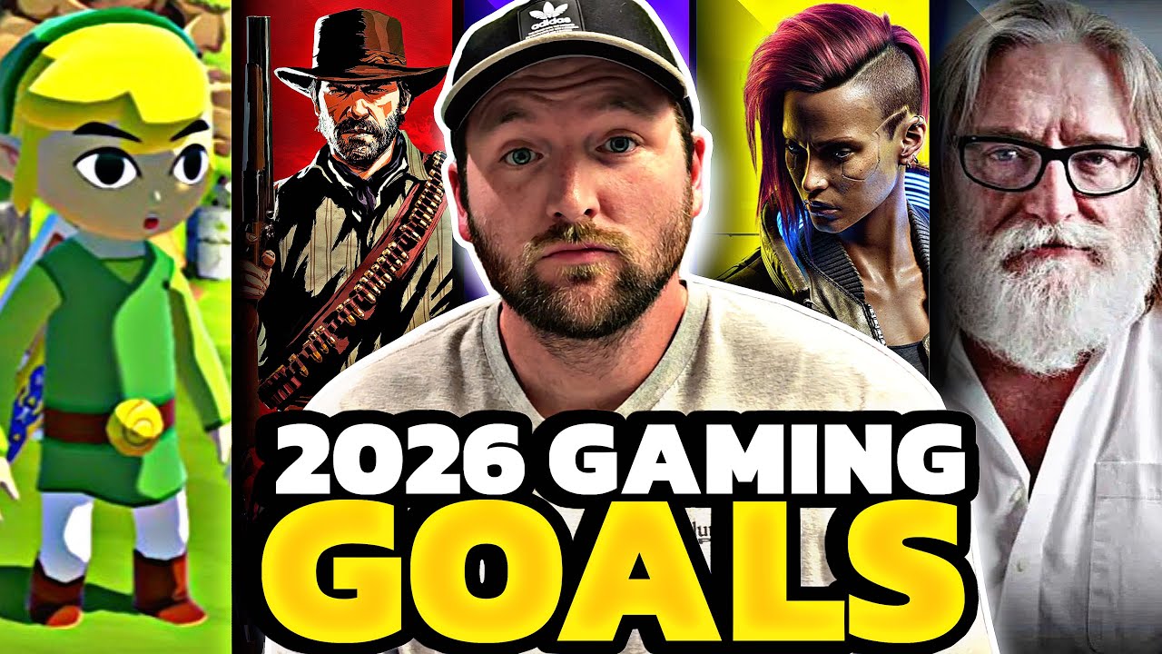 My 2026 Gaming Goals 2026 Gaming New Years Resolutions Unnecessary 